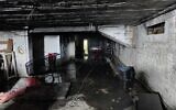 La cave d'un immeuble qui a brûlé à Kiryat Moshe, à Jérusalem, le 26 novembre 2020.