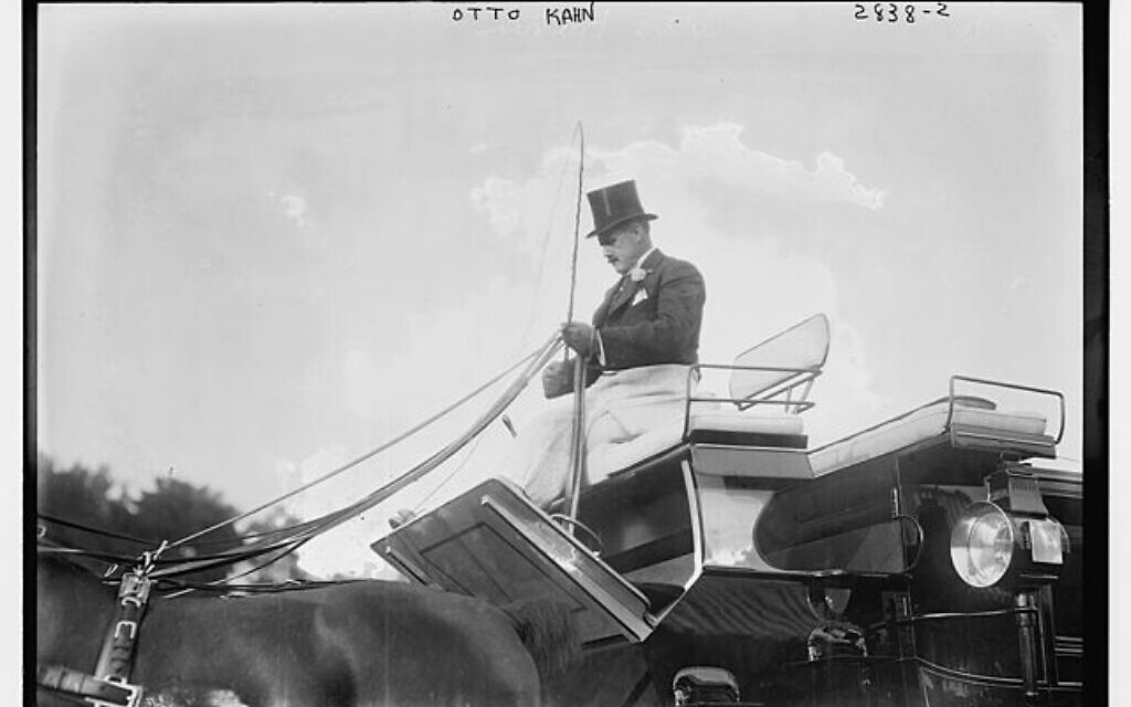 Otto Hermann Kahn au Morristown Field Club, le 25 septembre 1913. (Domaine public via wikipedia)