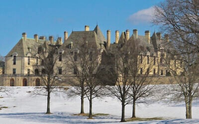 Le château d'Oheka à Huntington, New York, en 2014. (AP Photo/Frank Eltman)