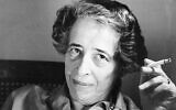 La philosophe juive allemande Hannah Arendt. (Autorisation)