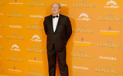 Hans Zimmer lors de la première européenne du Roi Lion à Londres, le 14 juillet 2019. (Crédit ; David M. Benett/Wire Image/Getty Images)