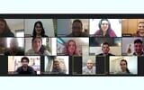 L’équipe de l'Université de Tel Aviv qui a participé au Championnat du monde de biologie synthétique 2020. (Crédit : Amis français de l’université de Tel Aviv)