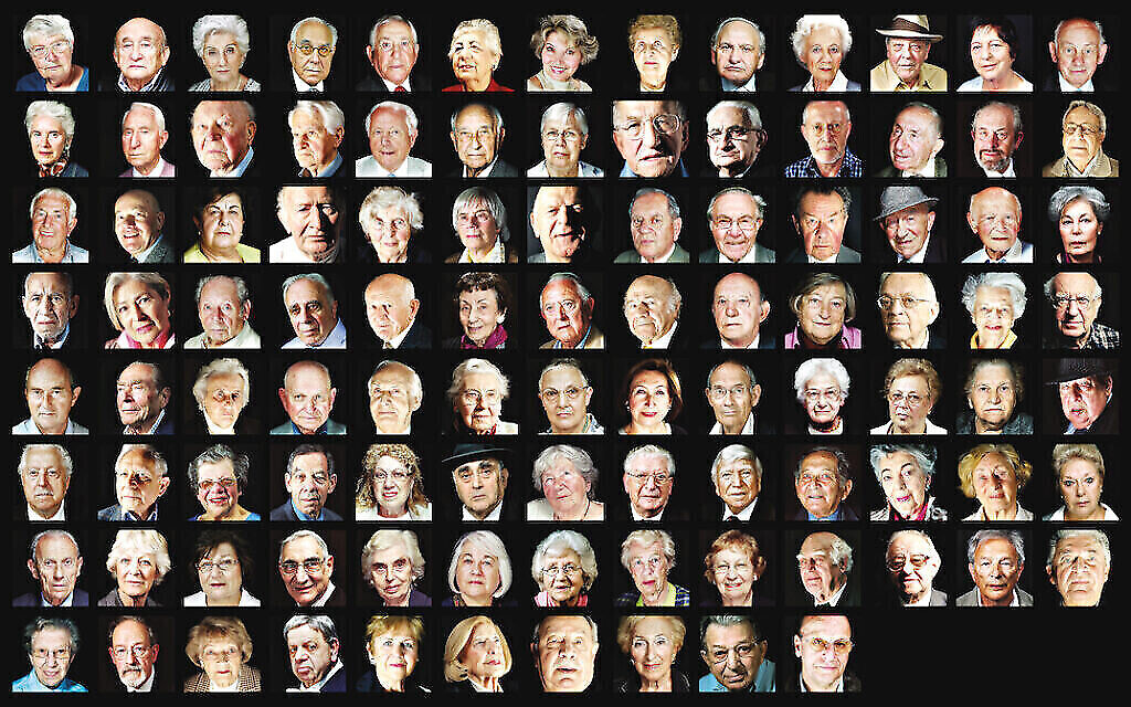 Les survivants de la Shoah qui figurent dans le livre de Matt Writtle, Portraits for Posterity. (Autorisation : Matt Writtle, via Jewish News) Les survivants de la Shoah qui figurent dans le livre de Matt Writtle, Portraits for Posterity. (Autorisation : Matt Writtle, via Jewish News)