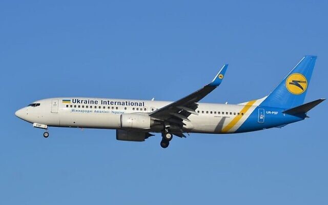 Un avion d'Ukraine airlines. (Crédit photo : Alec Wilson/ Wikipedia) Un avion d'Ukraine airlines. (Crédit photo : Alec Wilson/ Wikipedia)