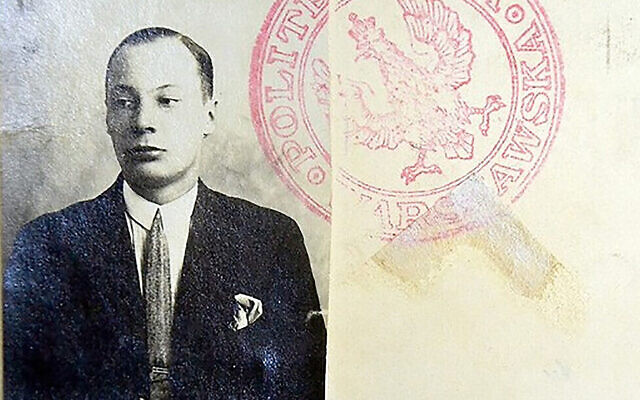 Wojciech Rychlewicz sur une photo d'archive. (Autorisation "Israel Hayom" via JTA)