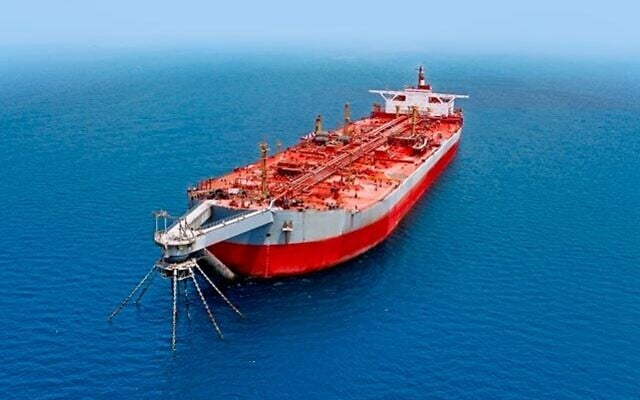 Le FSO Safer sur une photo non-datée. (Autorisation : Safer Exploration and Production Operations)