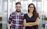 Basil Hawari (gauche) et Afaf Shehab, cofondateurs de Petwork (Autorisation)