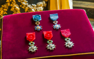 Illustration de médailles de la Légion d’honneur. (Crédit : legiondhonneur.fr)