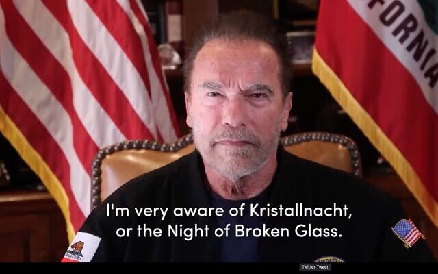 L'ancien gouverneur républicain de Californie, Arnold Schwarzenegger. (Capture d'écran Twitter)