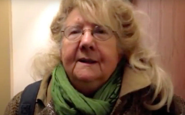 Régine Robin, en 2011. (Crédit : Capture d’écran YouTube / Le Devoir)