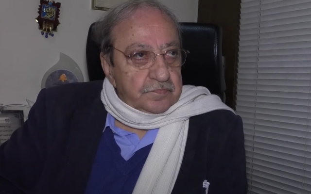 L'acteur syrien Duraid Lahham. (Capture d'écran vidéo)