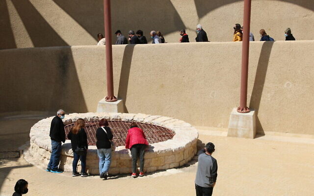 Le puits d'Abraham à Beer Sheva. (Shmuel Bar-Am)