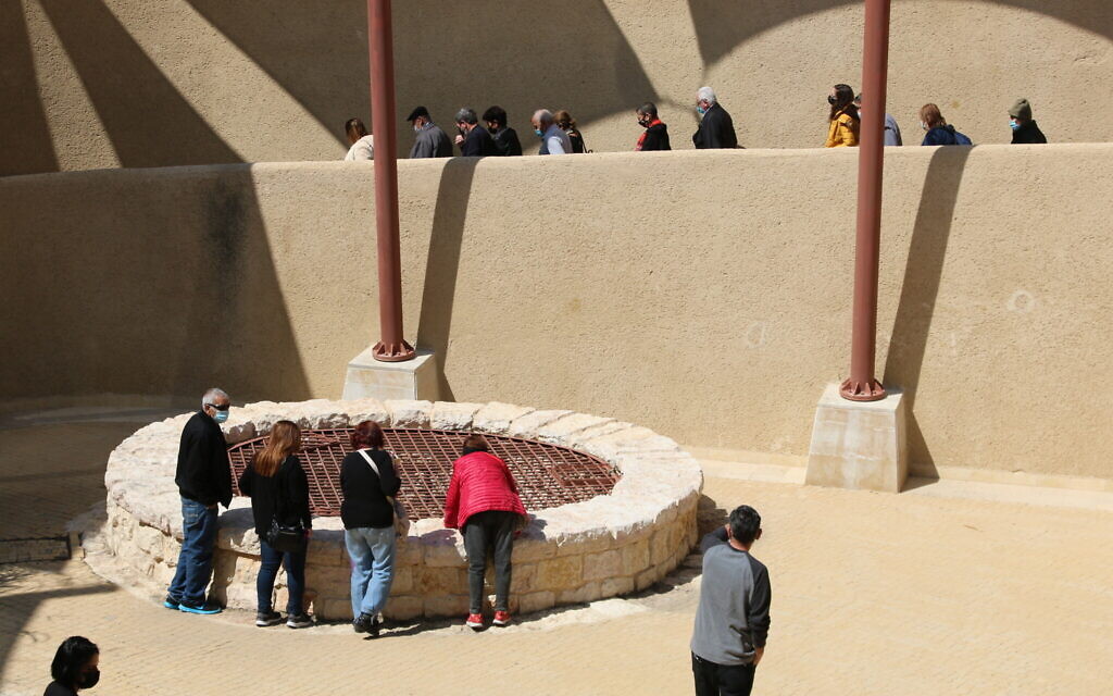 Le puits d'Abraham à Beer Sheva. (Shmuel Bar-Am)