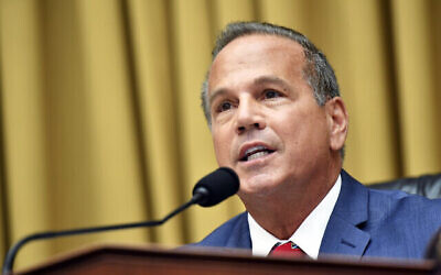 Le député américain David Cicilline prend la parole lors d'une audience du sous-comité judiciaire contre les monopoles de la Chambre à Capitol Hill le 29 juillet 2020. (Mandel Ngan / Pool via AP, file)