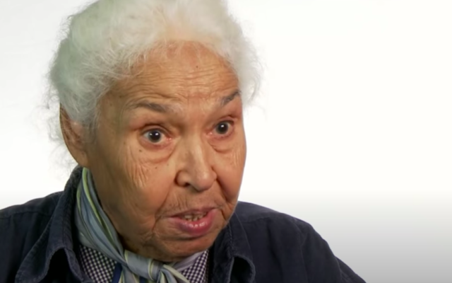 Nawal al-Saadawi (Crédit : capture d'écran YouTube)