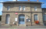 Gare de Diemeringen, en Alsace. (Crédit : Wikimedia Commons)