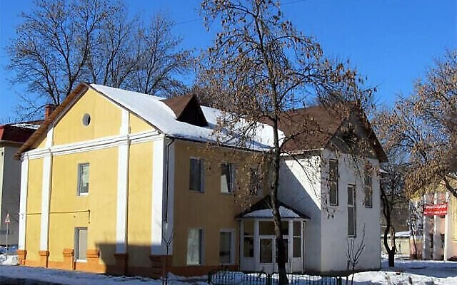 Le siège de la communauté juive de Gomel, en Biélorussie. (Jews.Bel via JTA)