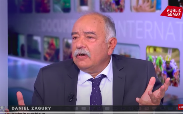 Daniel Zagury. (Crédit : Capture d'écran YouTube/Public Sénat)