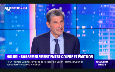 L’expert psychiatre Paul Bensussan sur le plateau de BFMTV, le 25 avril 2021. (Crédit : Capture d’écran BFMTV)