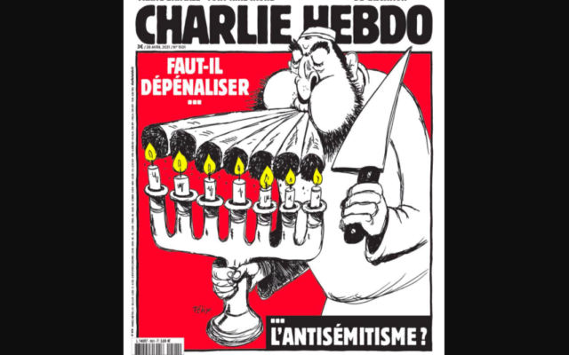 La Une du journal "Charlie Hebdo" publiée le 28 avril 2021.