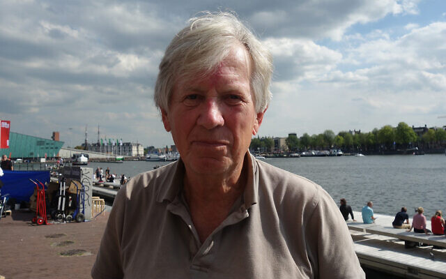 Hans Achterhuis à Amsterdam, le 27 août 2017. (Crédit : Wikimedia Commmons via JTA)