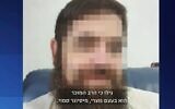 Un homme accusé d'être un missionnaire chrétien sous couverture vivant comme un juif ultra-orthodoxe à Jérusalem (Capture d'écran Treizième chaîne)