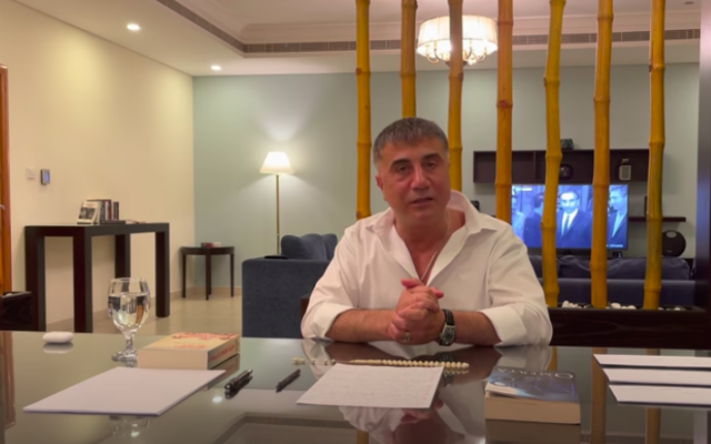 Sedat Peker (Crédit : capture d'écran YouTube)