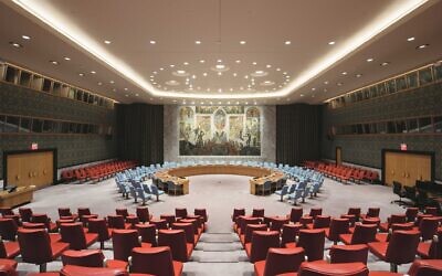 Le conseil de sécurité de l'ONU à New York. (Crédit : Mission de la Norvège à l'ONU/ Twitter)