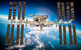 Une image de la Station spatiale internationale. (Crédit : Andrey Armyagov Dreamstime)