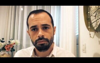 David Antonelli, un Corse converti au judaïsme. (Capture d'écran YouTube)