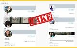 De faux comptes présumés d'acteurs étrangers se faisant passer pour des Israéliens qui ont été dénoncés par l'organisation israélienne Fake Reporter (Crédit : Autorisation)