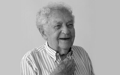 Yitzhak Arad, ancien président du mémorial de la Shoah de Yad Vashem. (Autorisation Yad Vashem)