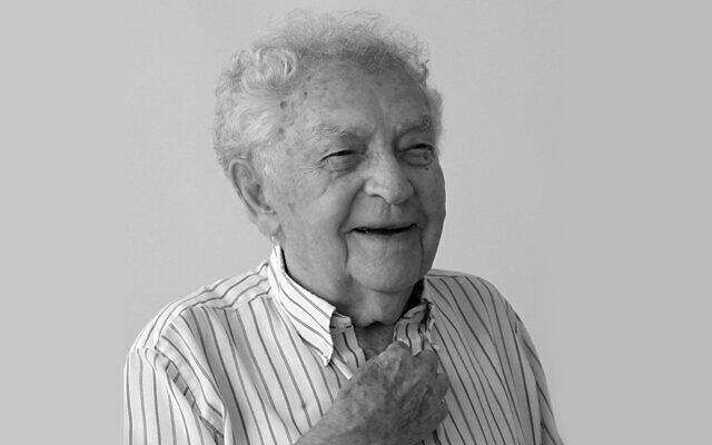 Yitzhak Arad, ancien président du mémorial de la Shoah de Yad Vashem. (Autorisation Yad Vashem)
