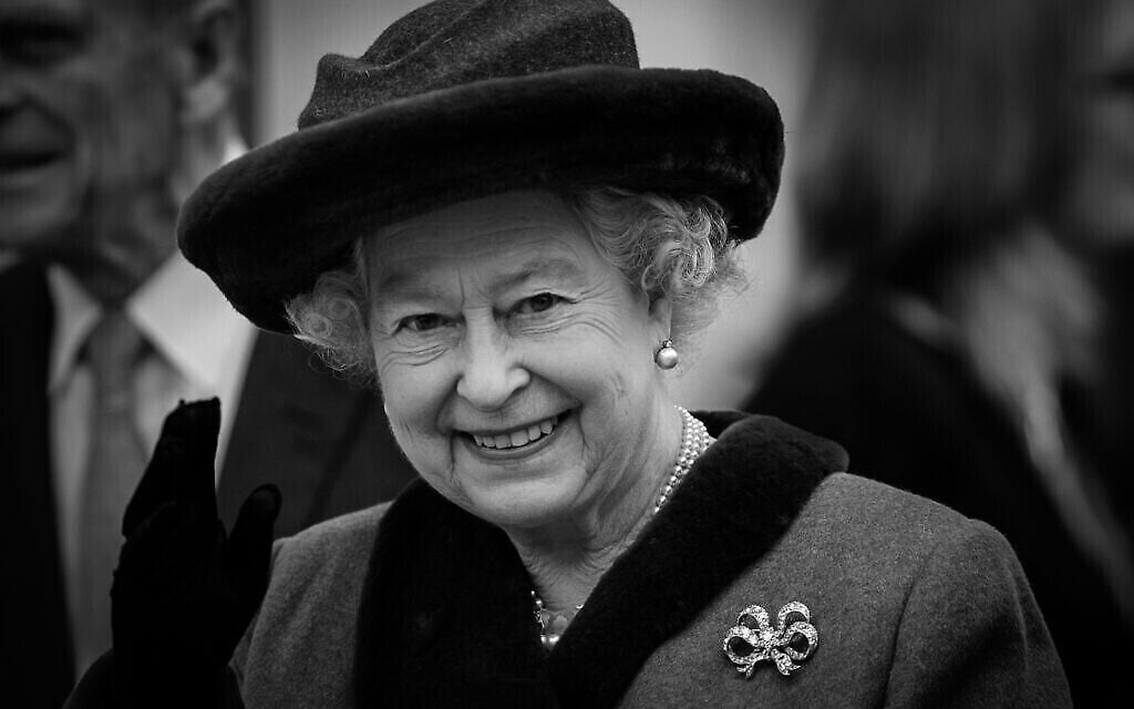 La Reine Elizabeth, en 2008, par Blake Ezra. (Crédit : Blake Ezra)