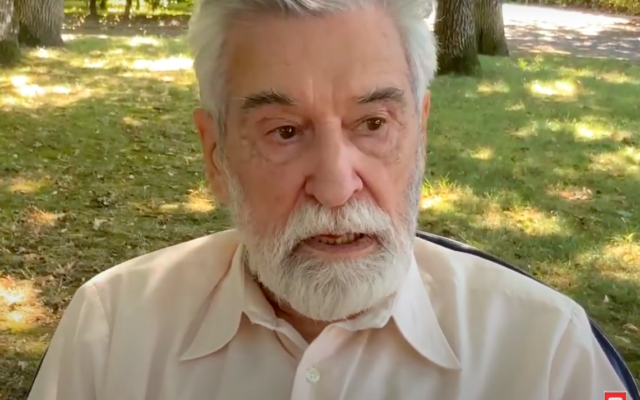 Le père Michel Remaud. (Capture d’écran YouTube / Juifs pour Jésus)