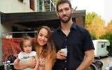 Amit Biran (à droite), sa femme Tal Peleg-Biran et leur fils Tom Biran, qui ont été tués le 23 mai 2021, lorsqu'un téléphérique s'est effondré près du sommet de la ligne Stresa-Mottarone dans la région du Piémont, dans le nord de l'Italie. (Facebook)