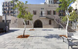 Une maison rénovée de Jaffa, faisant partie des visites organisées pour Batim Mibifnim, du 17 au 19 juin 2021. (Autorisation : Amit Herman)