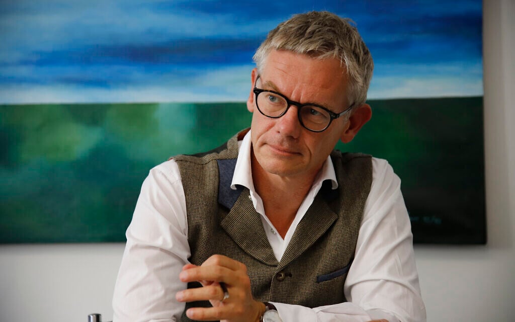 L'historien Stephan Malinowski,  auteur de  'Nazis & Nobles.' (Crédit : Manfred Thomas/ Autorisation)