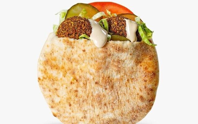 Le Mac Falafel. (Crédit : McDonald’s) Le Mac Falafel. (Crédit : McDonald’s)
