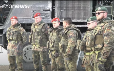 Des soldats allemands (Capture d'écran Euronews)