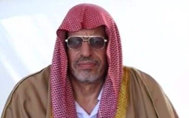 L'imam de Lod Yusuf Elbaz (capture d'écran : YouTube)
