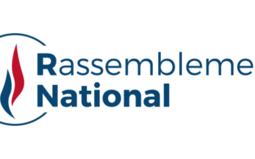 Logo du Rassemblement national.