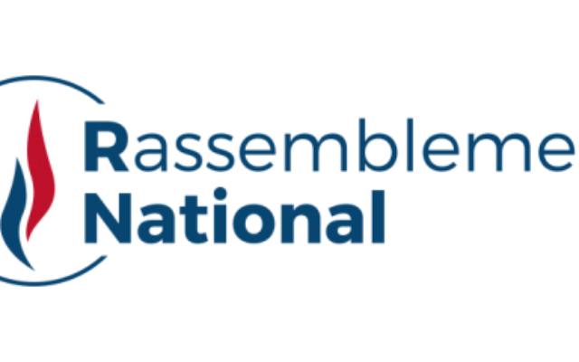 Logo du Rassemblement national.
