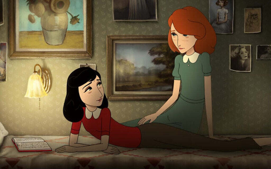 Une photo du film "Where is Anne Frank" du réalisateur Ari Folman. (Crédit : Purple Whale Films)