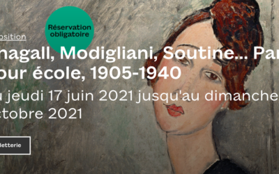 "Chagall, Modigliani, Soutine... Paris pour école (1905/1940)", au Musée d'art et d'histoire du judaïsme de Paris.