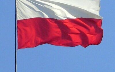 Drapeau de la Pologne. (Domaine public)