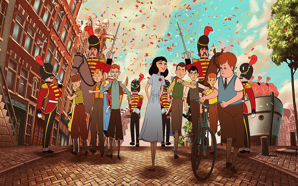 Une photo du film "Where is Anne Frank" du réalisateur Ari Folman. (Crédit : Purple Whale Films)