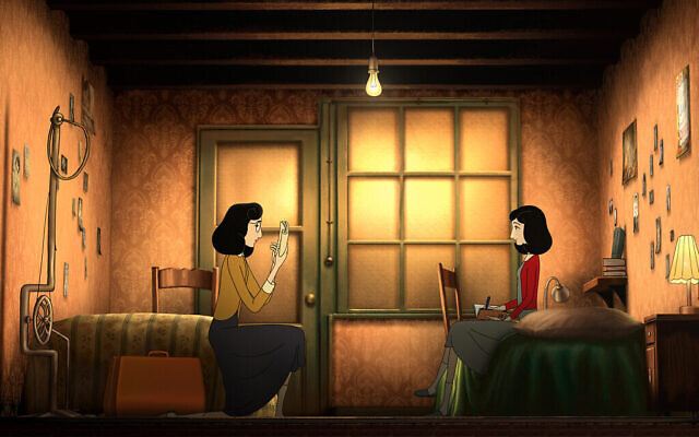Une photo du film "Where is Anne Frank" du réalisateur Ari Folman. (Crédit : Purple Whale Films)