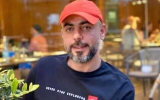 Abdu Yousef al-Khatib al-Tamimi, 43 ans, décédé dans des circonstances non élucidées lors de sa garde à vue à Jérusalem, le mercredi 21 juillet 2021. (Autorisation) Abdu Yousef al-Khatib al-Tamimi, 43 ans, décédé dans des circonstances non élucidées lors de sa garde à vue à Jérusalem, le mercredi 21 juillet 2021. (Autorisation)