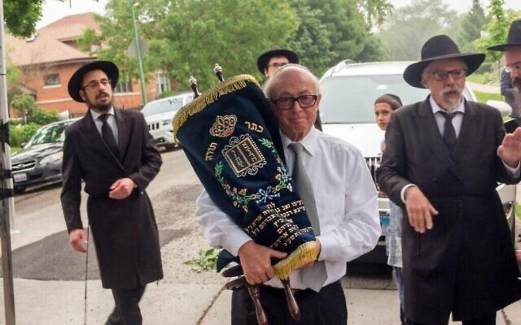 Leon Oliwkowicz. (Crédit : Chabad.org via JTA)